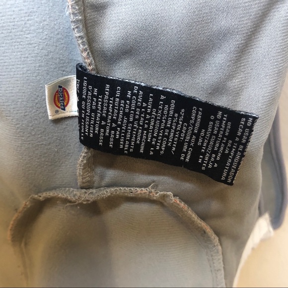 Dickies Orange & White Camouflage Coat with Moisture Management Size Small - Picture 14 of 14